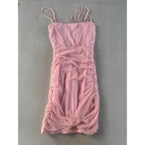 Lucy in the Sky Mesh Corset Dress Fairycore Balletcore Ethereal Girly (J)